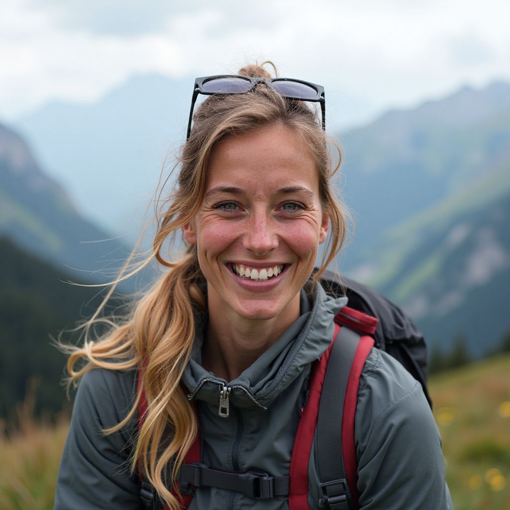 Marie Dubois randonneuse